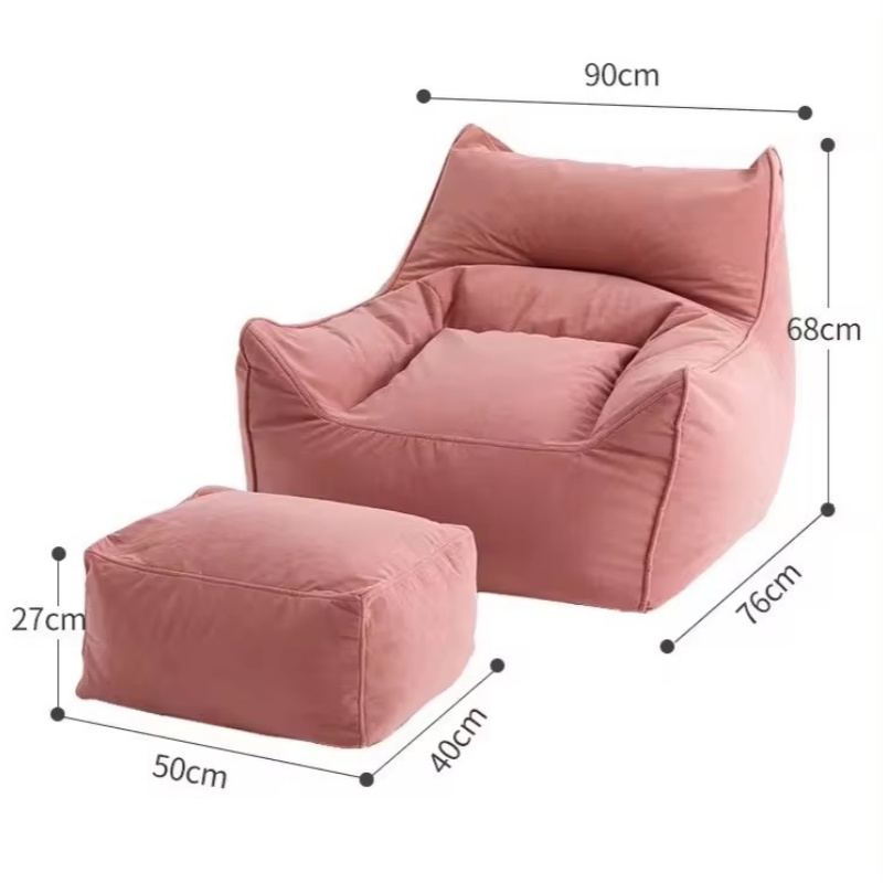 bean bag chair pink