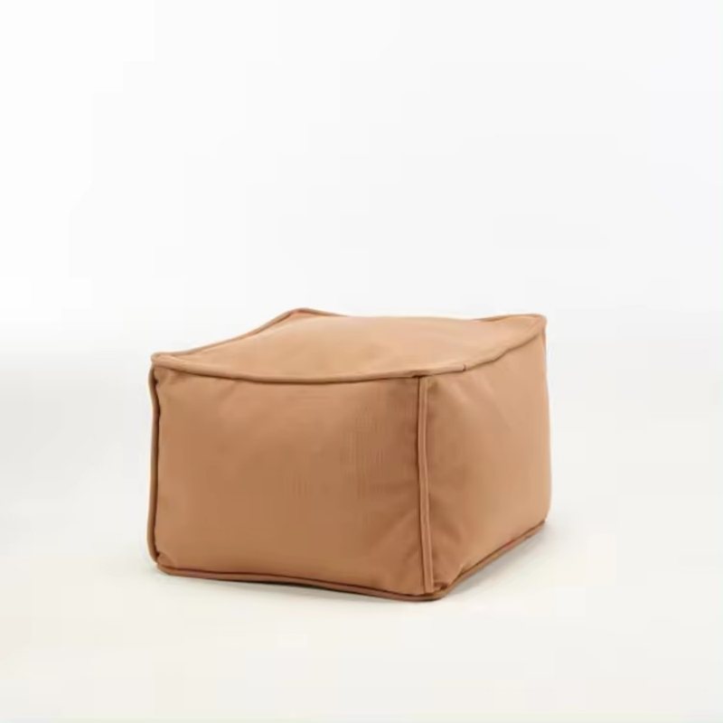 Cube Fabric Ottoman Pouf