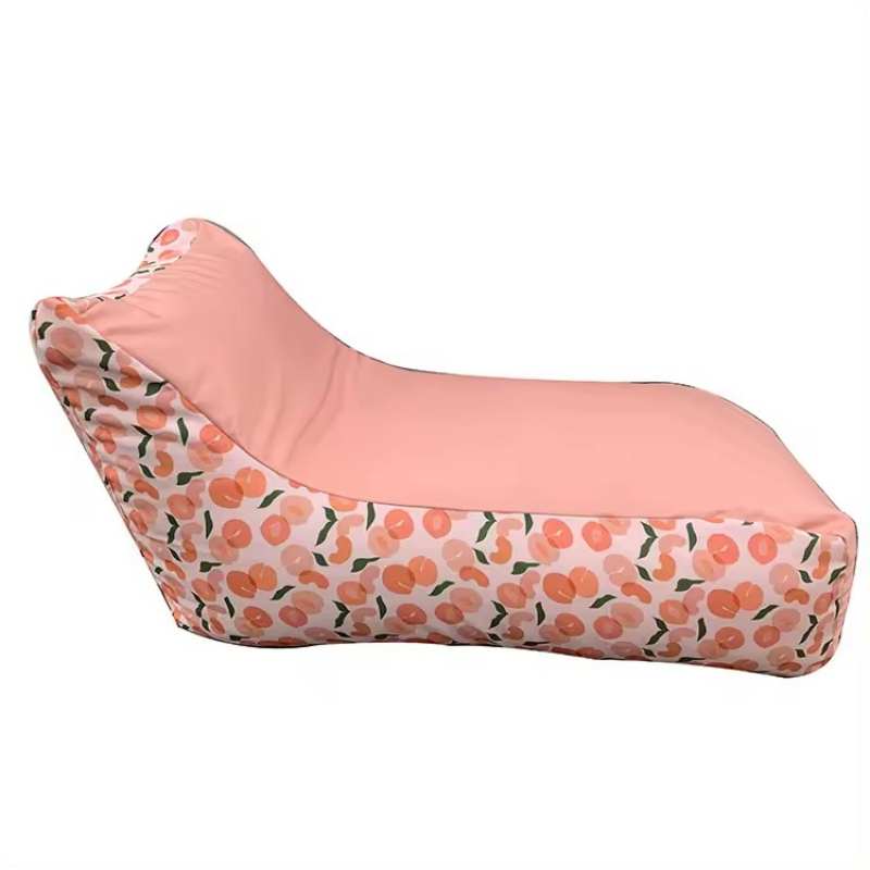 Hot Pink Chaise Lounge Bean Bag