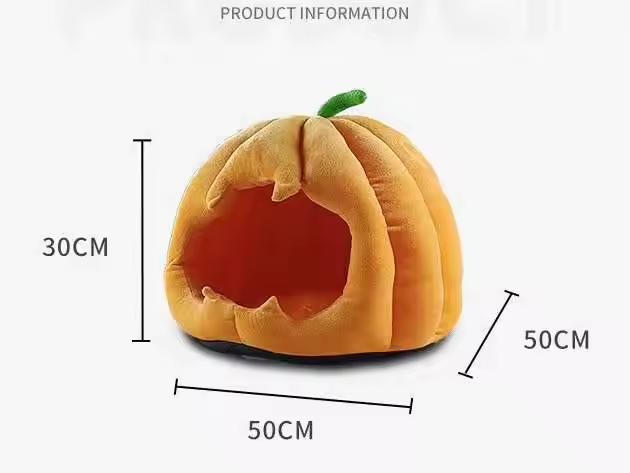 Size of the Pumpkin Cat Cave