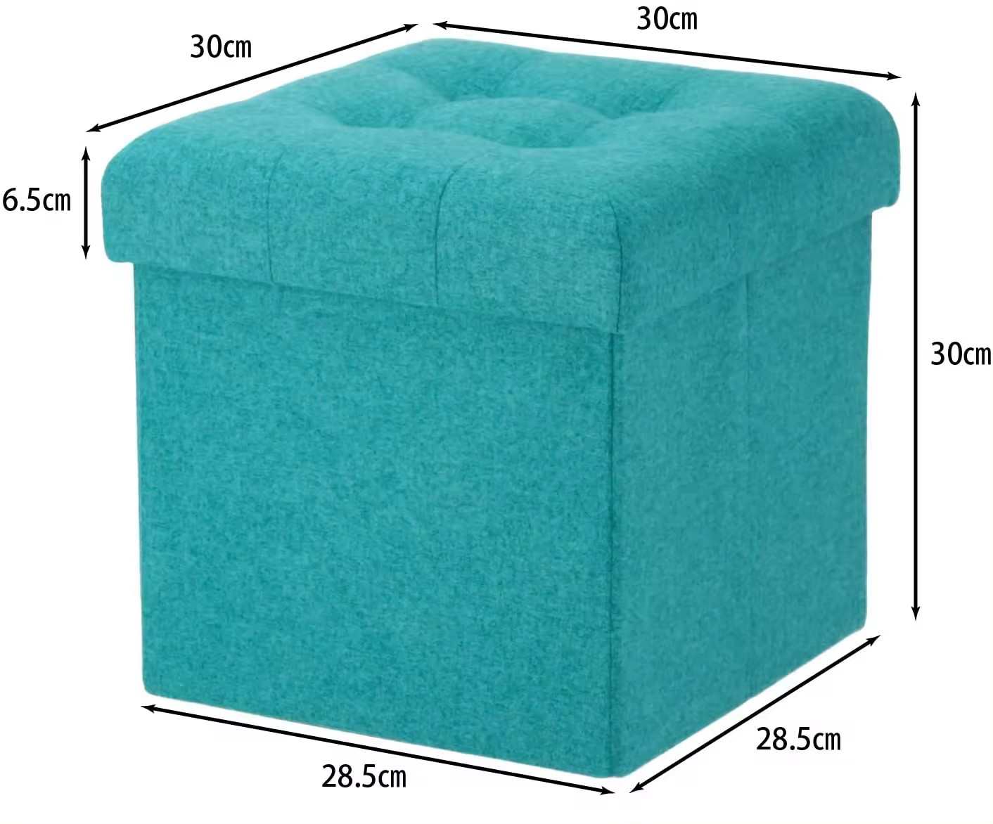 Modern Storage Ottoman