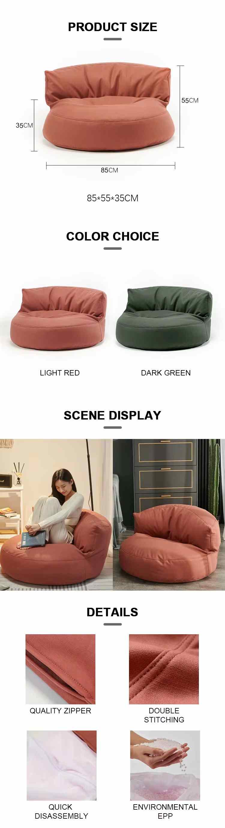 Bean Bag Lounge Sofa