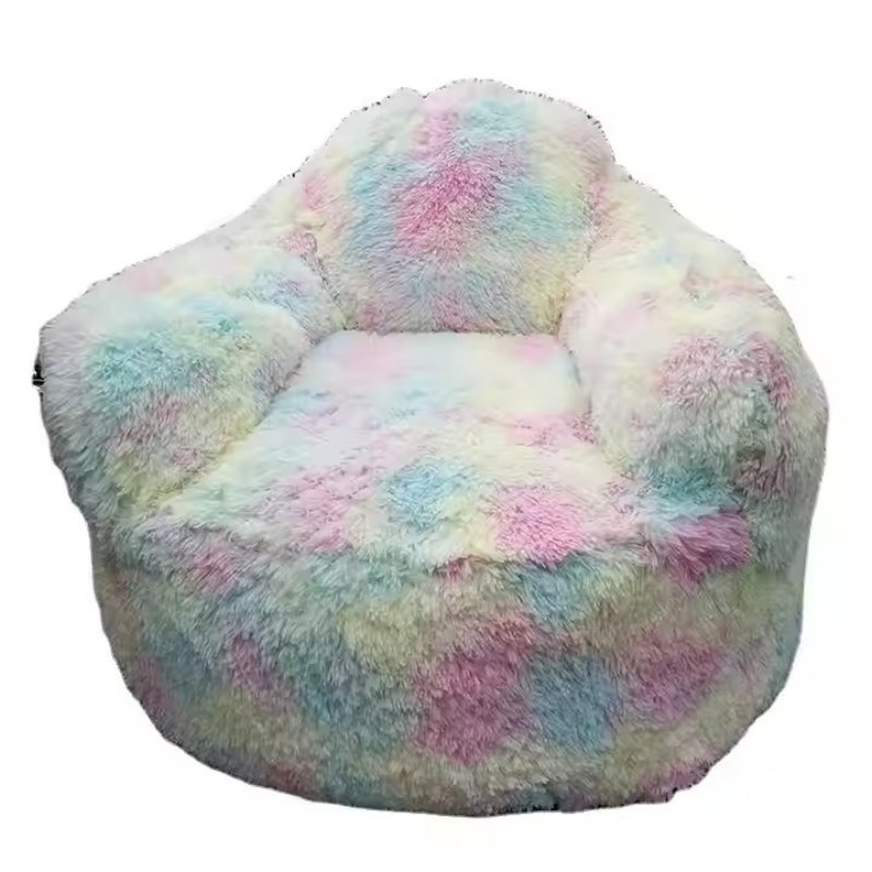 faux fur bean bag