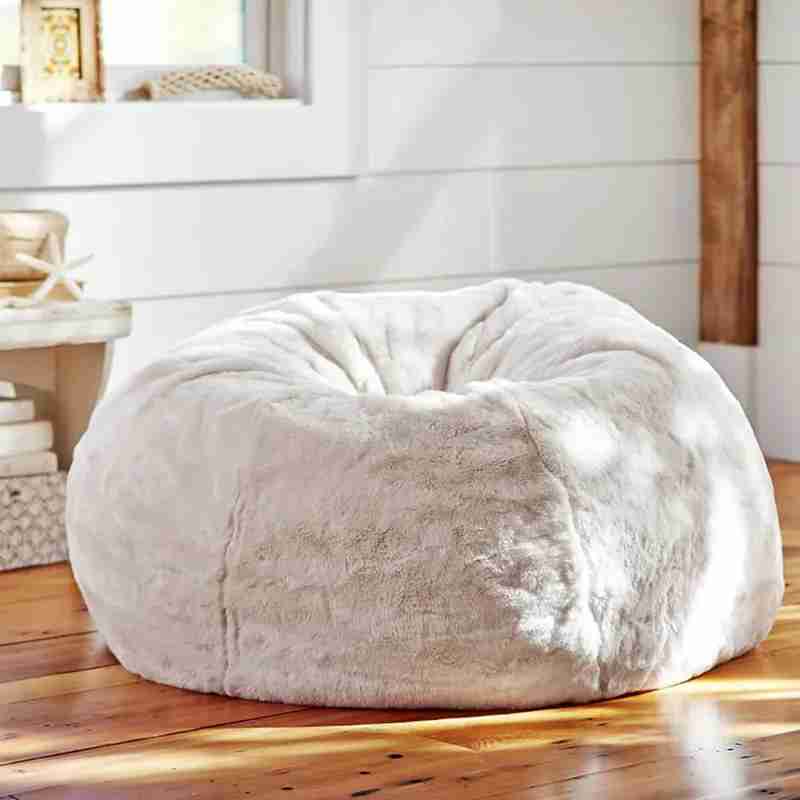 Giant Bean Bag Faux Fur